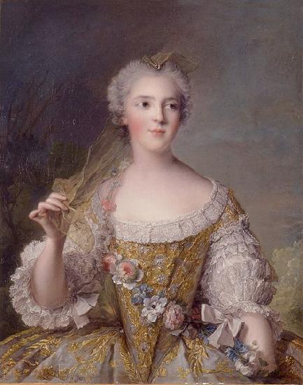 Jean Marc Nattier Madame Sophie of France Norge oil painting art